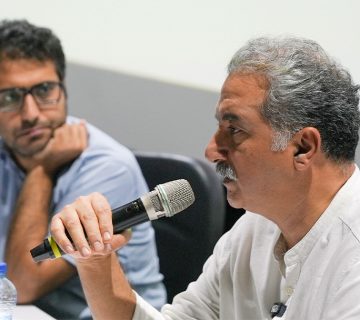 مهدی جعفری کارگردان اشک هور در سینماتک انقلاب